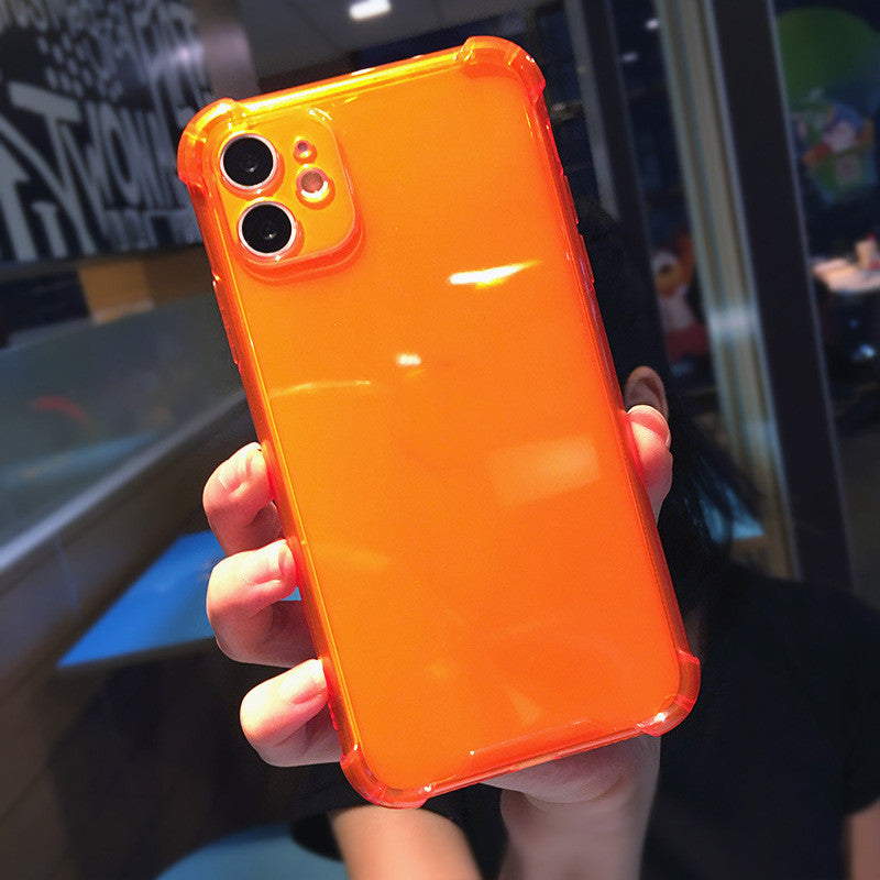 Transparent iPhone 12 Pro Case – Compatible with Apple, Anti-Drop & Shockproof Protection
