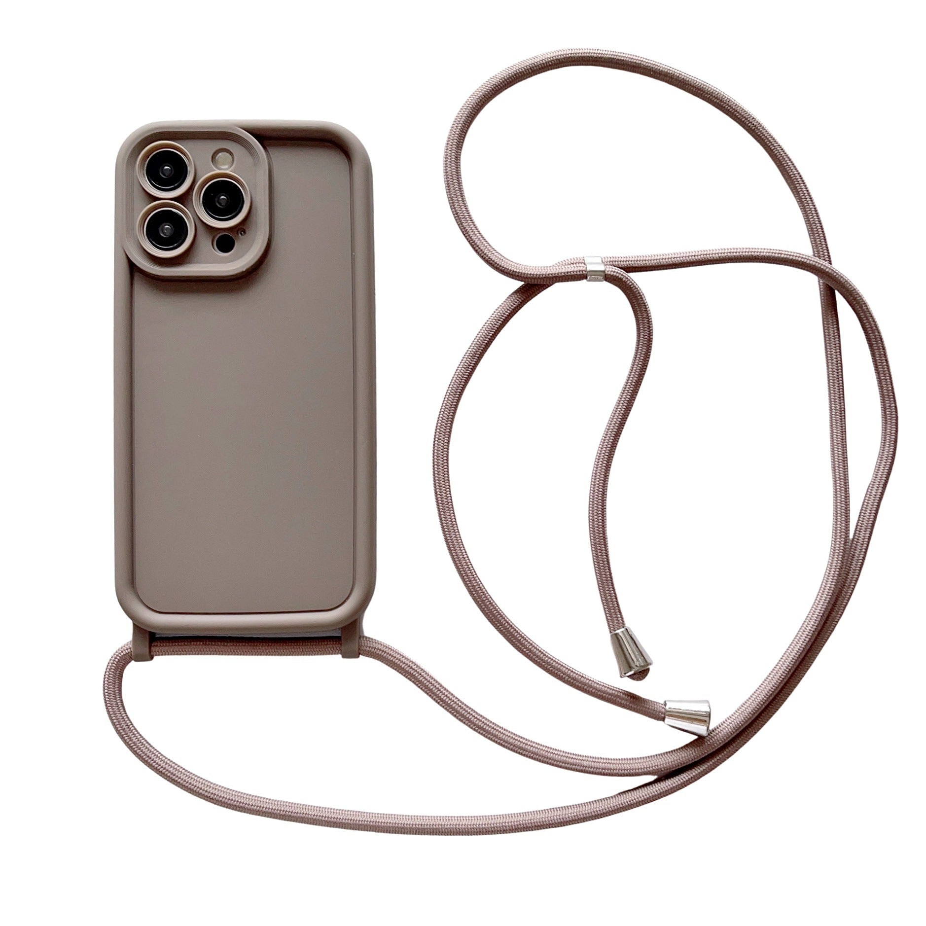 Silicone Soft Phone Case with Lanyard – Flexible & Durable Protection for iPhone & Android Devices