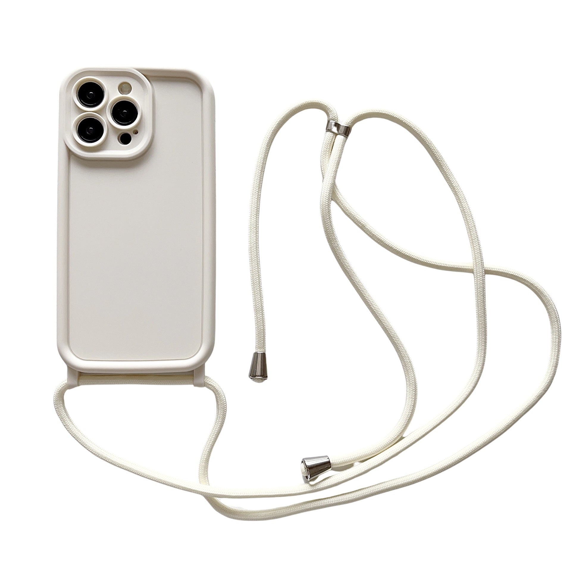 Silicone Soft Phone Case with Lanyard – Flexible & Durable Protection for iPhone & Android Devices