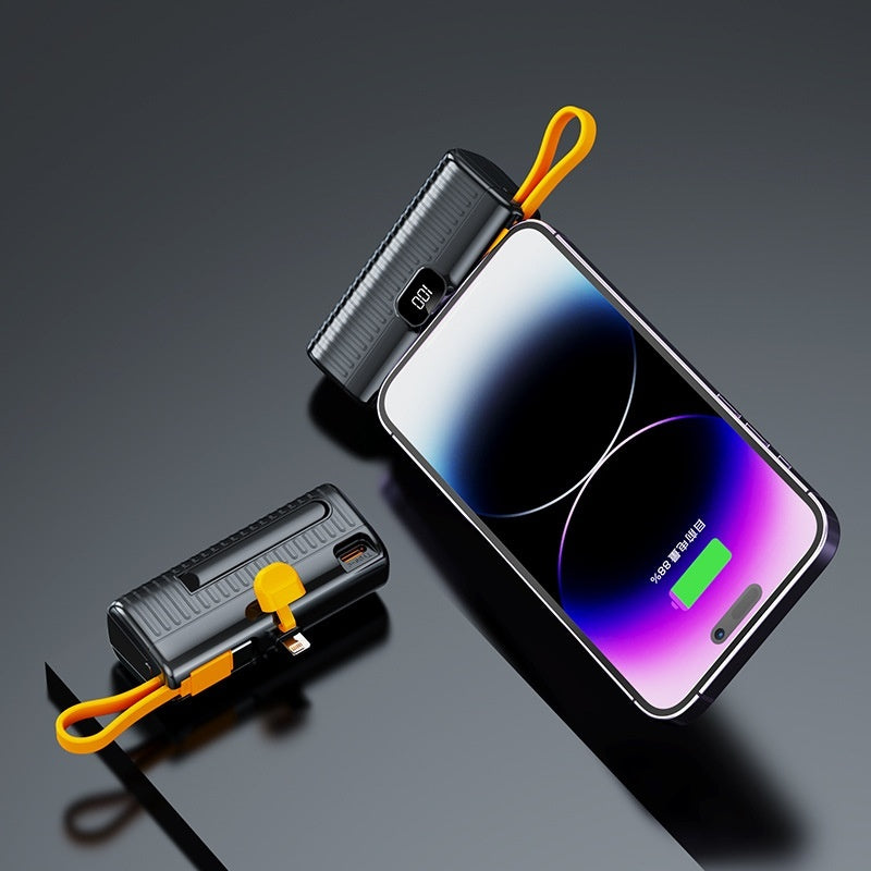 Mini Capsule Power Bank – Ultra-Portable Fast Charging Battery Pack for Mobile Devices