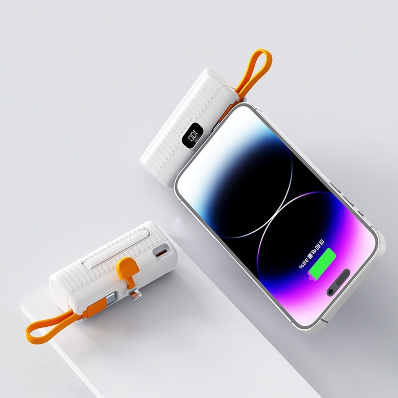 Mini Capsule Power Bank – Ultra-Portable Fast Charging Battery Pack for Mobile Devices