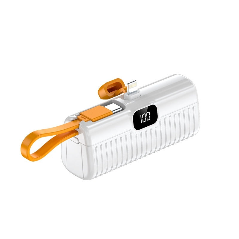 Mini Capsule Power Bank – Ultra-Portable Fast Charging Battery Pack for Mobile Devices