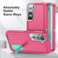 Three-Proof Mobile Phone Case with Bracket – Creative & Minimalist Design for iPhone & Android Protection