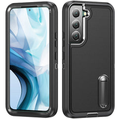Three-Proof Mobile Phone Case with Bracket – Creative & Minimalist Design for iPhone & Android Protection