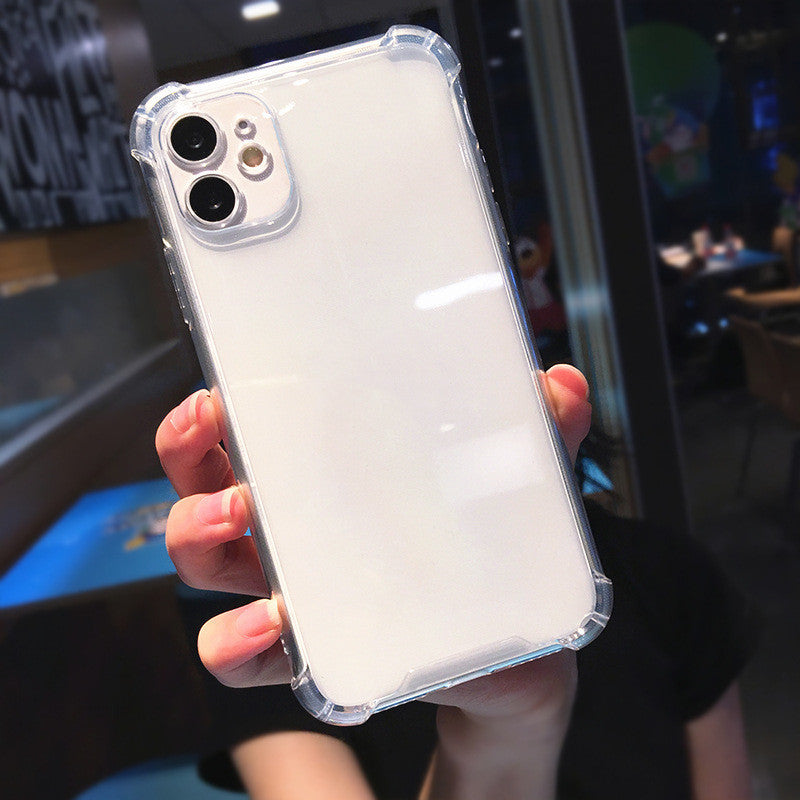 Transparent iPhone 12 Pro Case – Compatible with Apple, Anti-Drop & Shockproof Protection