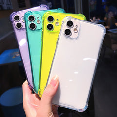 Transparent iPhone 12 Pro Case – Compatible with Apple, Anti-Drop & Shockproof Protection