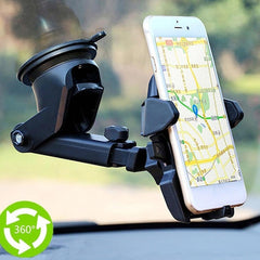 Universal Car Phone Holder – Adjustable Suction Cup Mount & Stand for All Cellphones